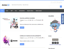 Tablet Screenshot of anime-gx.com